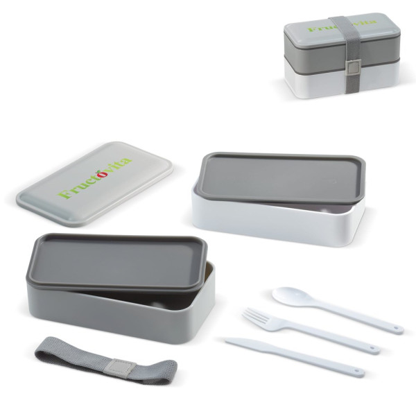 Bento box mit Besteck 1250ml