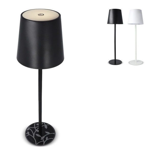 Metalltischlampe
