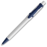 Weiss / Dunkelblau