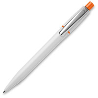 Weiss / Orange
