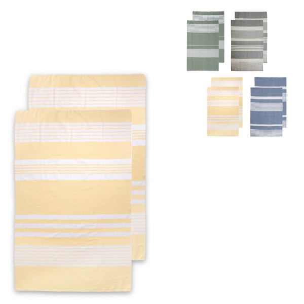 Sagaform Ella hamam Handtuch 2er-Pack 50x70cm
